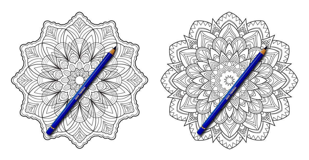 The Art of Mandala: Adult Coloring Book Featuring Beautiful Mandalas Designed to Soothe the Soul