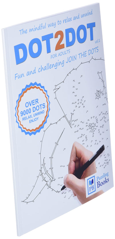 DOT-TO-DOT For Adults Fun and Challenging Join the Dots: The mindful way to relax and unwind