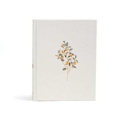 CSB Notetaking Bible for Women, Hosanna Revival Edition, Lemons Cloth Over Board, Black Letter, Single-Column, Journaling Space, Reading Plan, Easy-to-Read Bible Serif Type