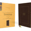 KJV, Thompson Chain-Reference Bible, Large Print, Leathersoft, Brown, Red Letter, Thumb Indexed, Comfort Print