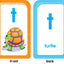 School Zone Alphabet Match Flash Cards: 56 Cards, Preschool, Kindergarten, ABC's, Letters, Matching, Beginning Sounds, Letter-Picture Recognition, Ages 4+