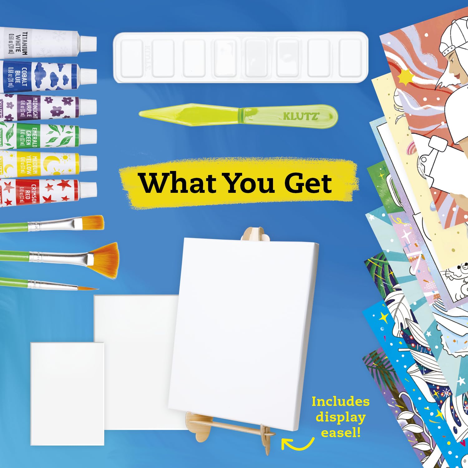 Canvas Painting Studio (Klutz Craft Kit)