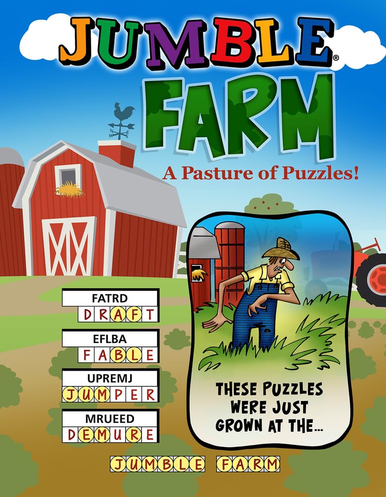 Jumble Farm: A Pasture of Puzzles! (Jumbles)
