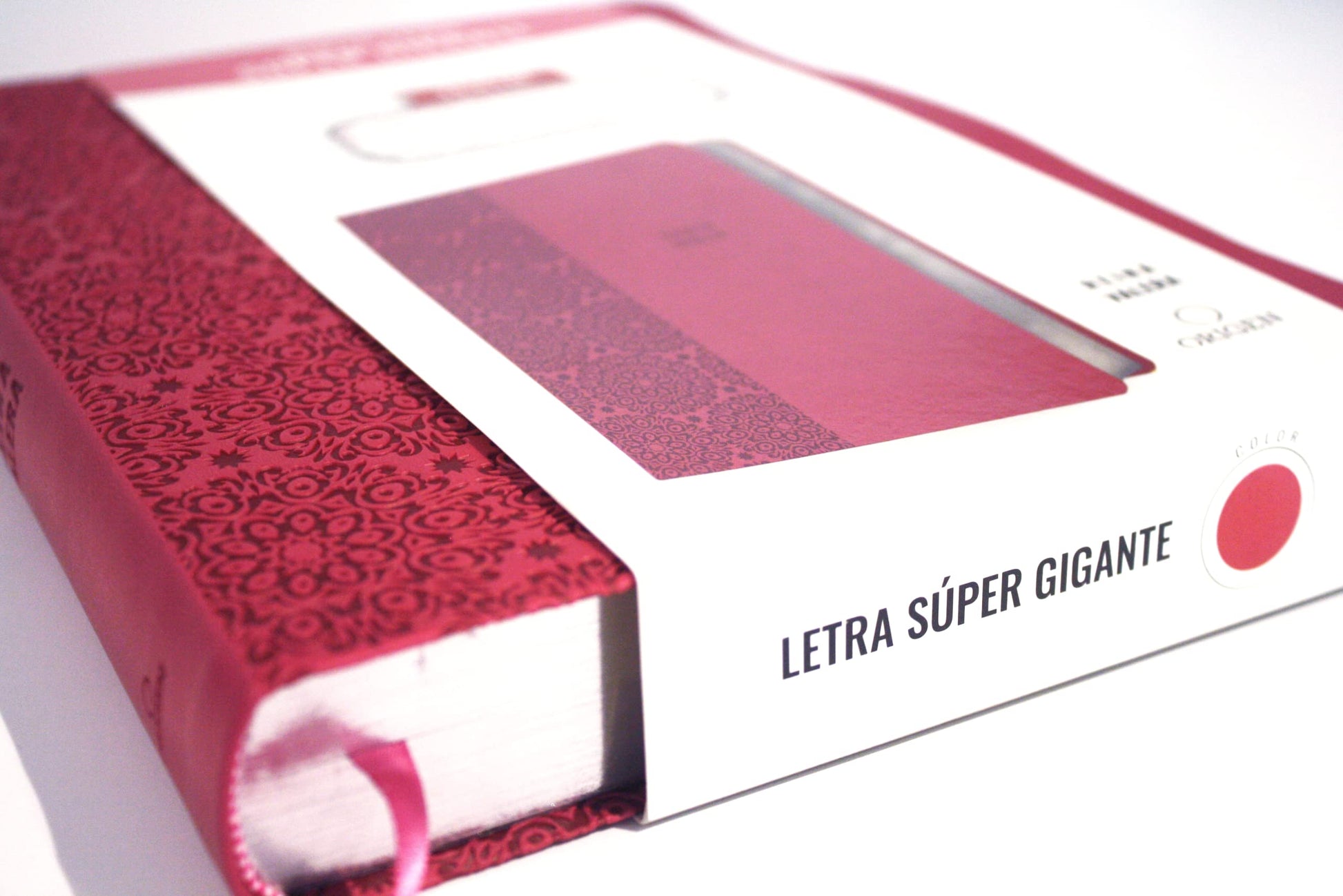 Biblia Reina Valera letra súper gigante, símil piel fucsia / Spanish Bible Reina Valera Super Giant Print, Fuchsia Leathersoft (Spanish Edition)