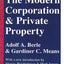The Modern Corporation and Private Property