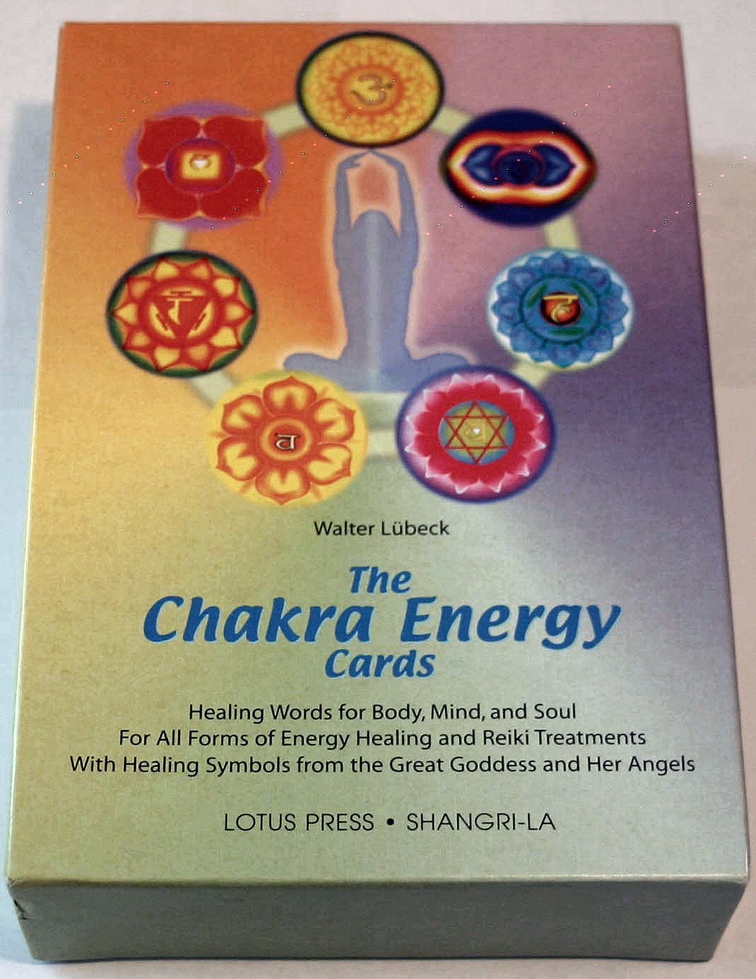 Chakra Energy Cards, The Book and Card Set