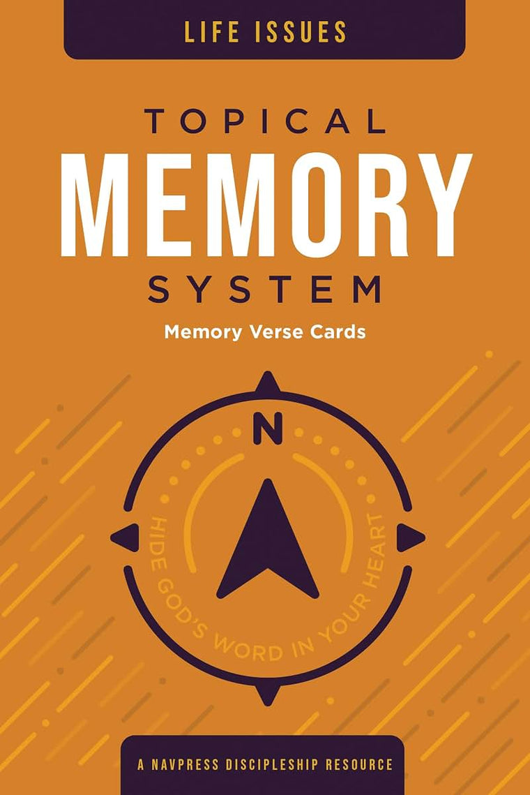 Topical Memory System: Life Issues, Memory Verse Cards: Hide Gods Word in Your Heart
