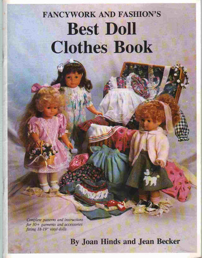 FANCYWORK AND FASHION'S BEST DOLL CLOTHES BOOK Best Doll Pattern Books for Modern Vinyl Dolls