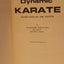 Dynamic Karate by Masatoshi Nakayama