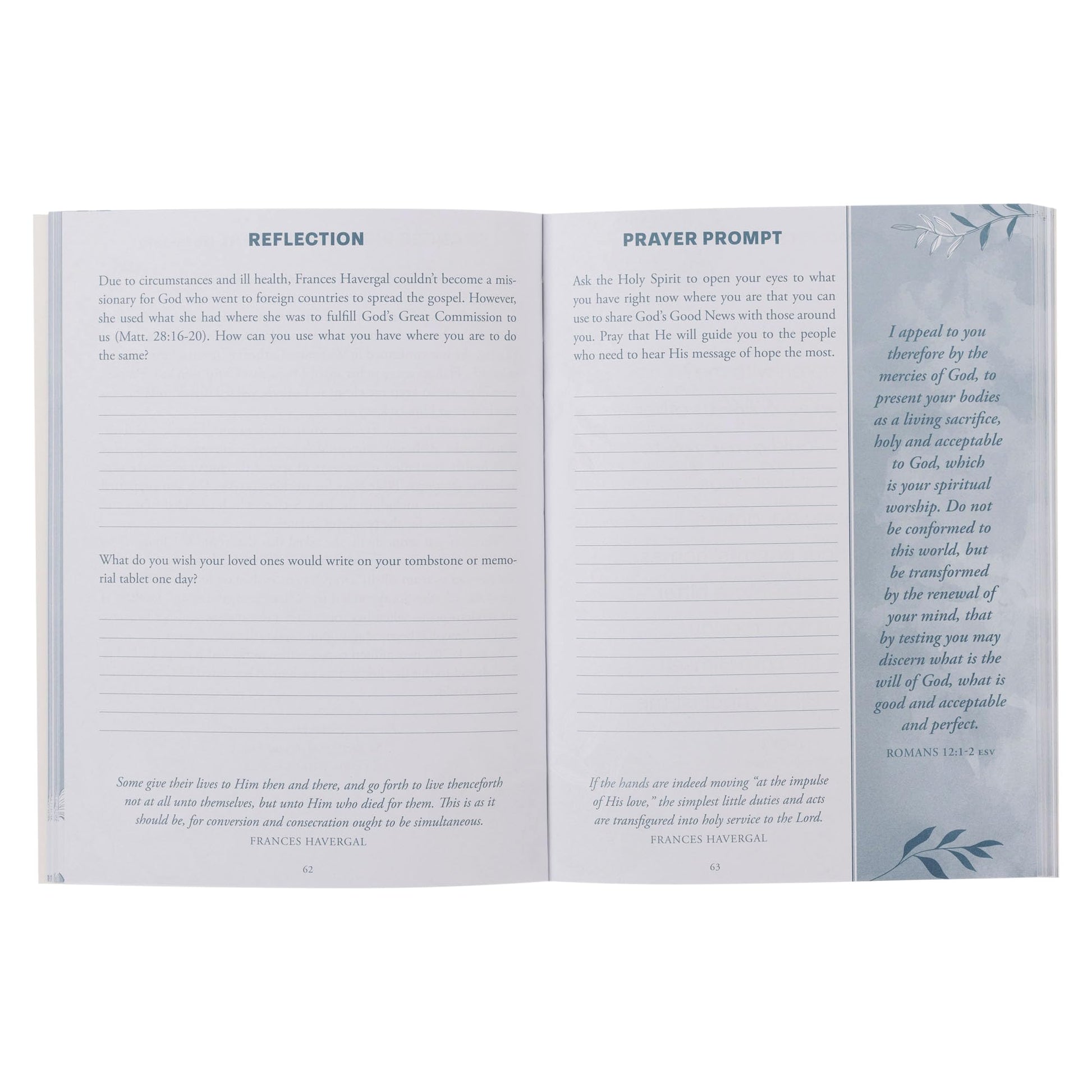 Women of Faith Prompted Devotional Prayer Journal: Faith Like a Mustard Seed