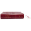 NKJV Study Bible, Leathersoft, Red, Full-Color, Comfort Prin