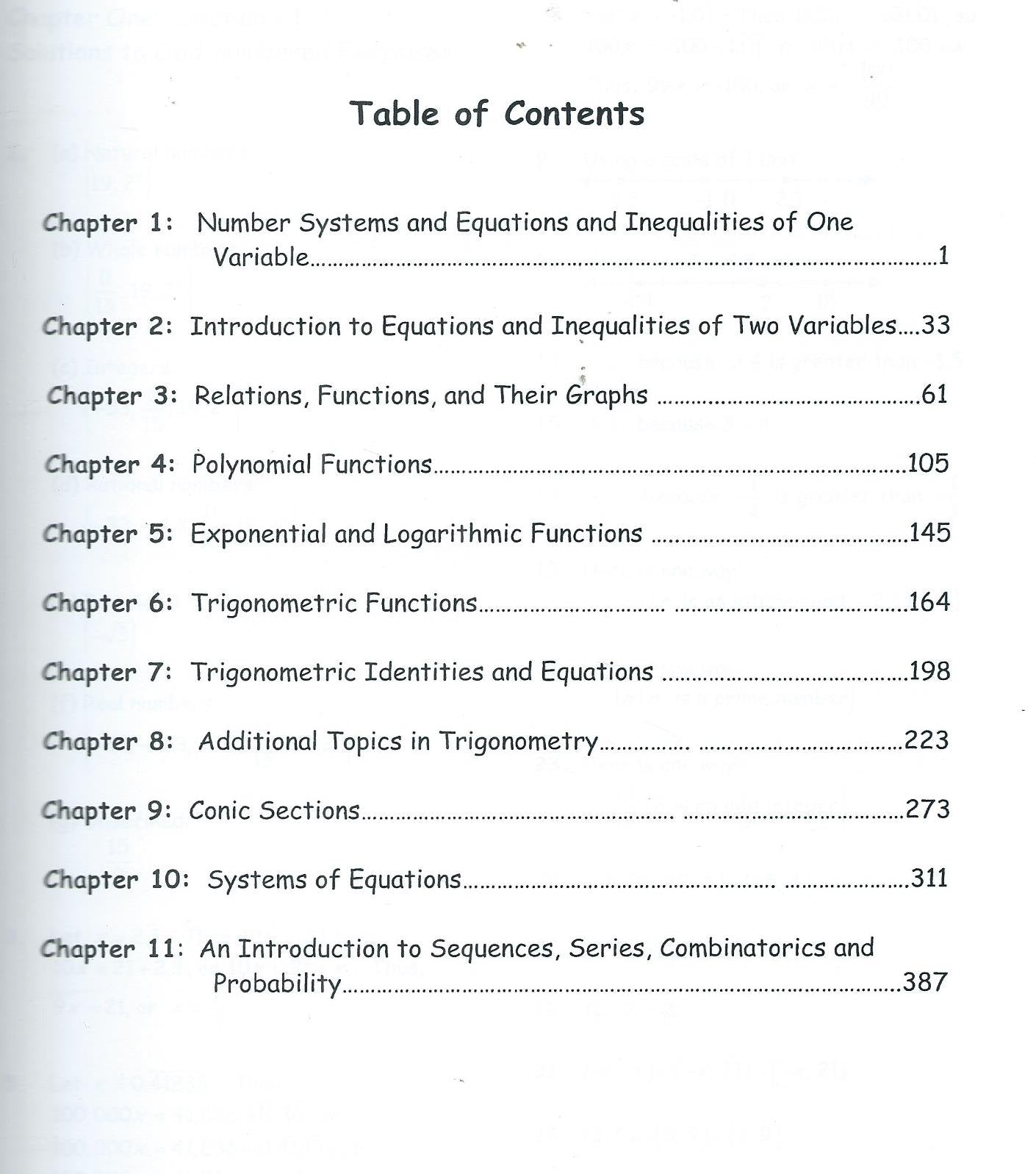 Precalculus