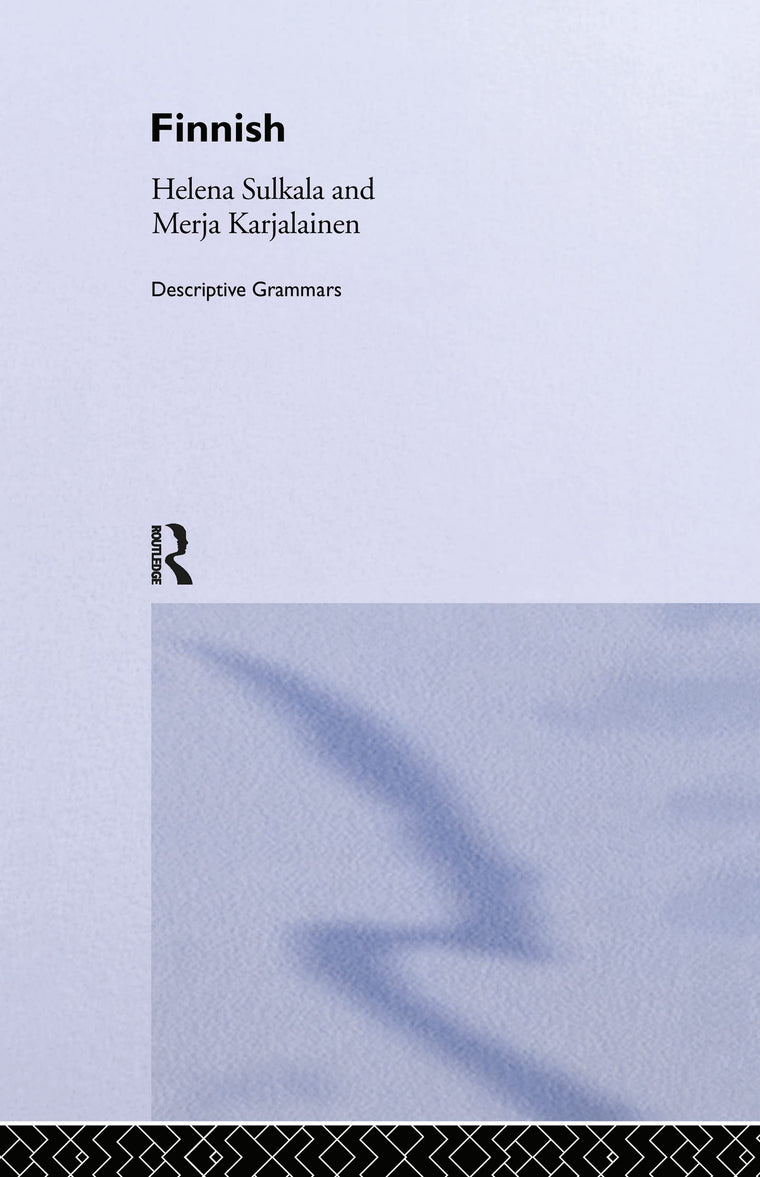 Finnish (Descriptive Grammars)