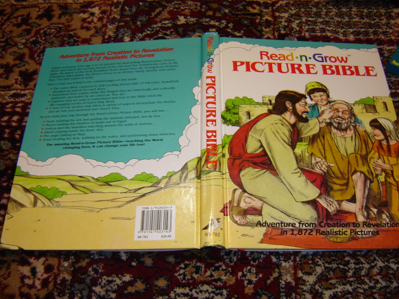 Read-N-Grow Picture Bible: Adventure from Creation to Revelation in 1,872 Realistic Pictures / Jimmy Swaggart Ministries