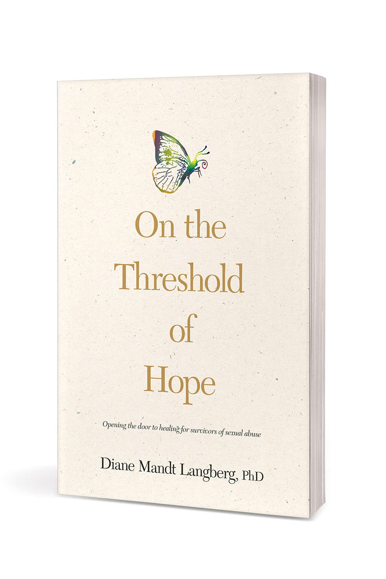 On the Threshold of Hope: Opening the Door to Healing for Survivors of Sexual Abuse (Aacc Counseling Library) — back cover