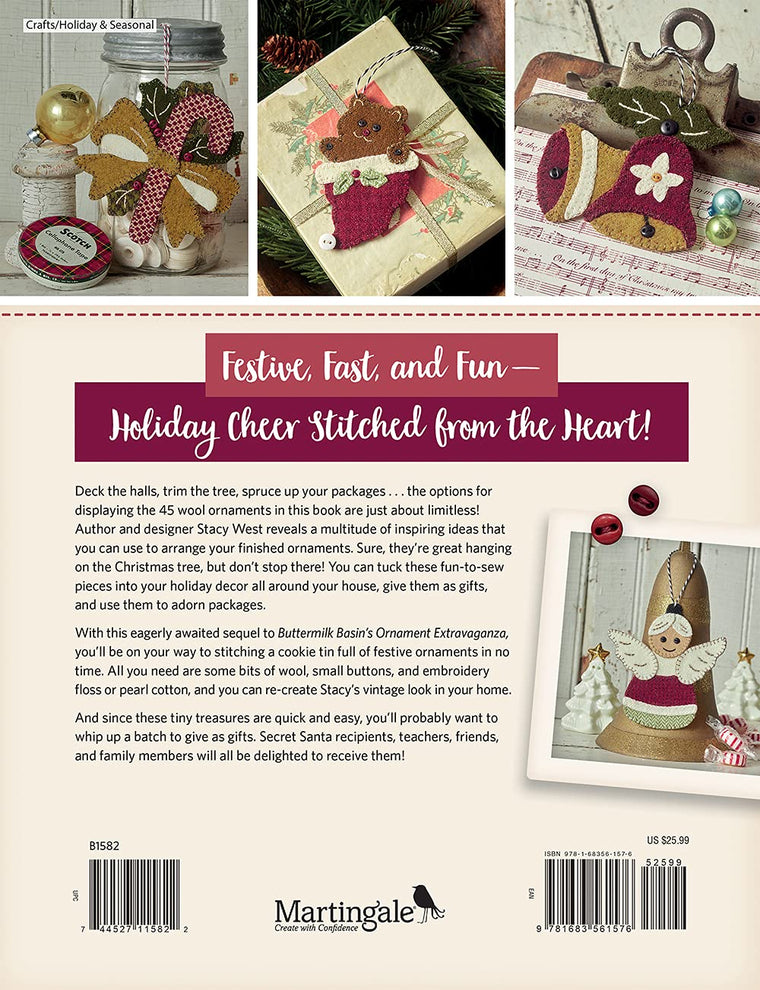 Buttermilk Basin's Ornament Extravaganza II — back cover
