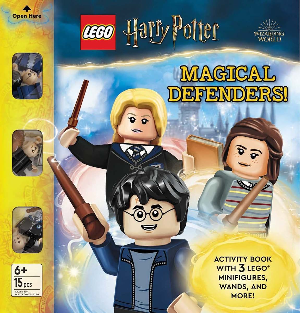 LEGO Harry Potter: Magical Defenders: Activity Book with 3 Minifigures and Accessories (Activity Book with Minifigure)