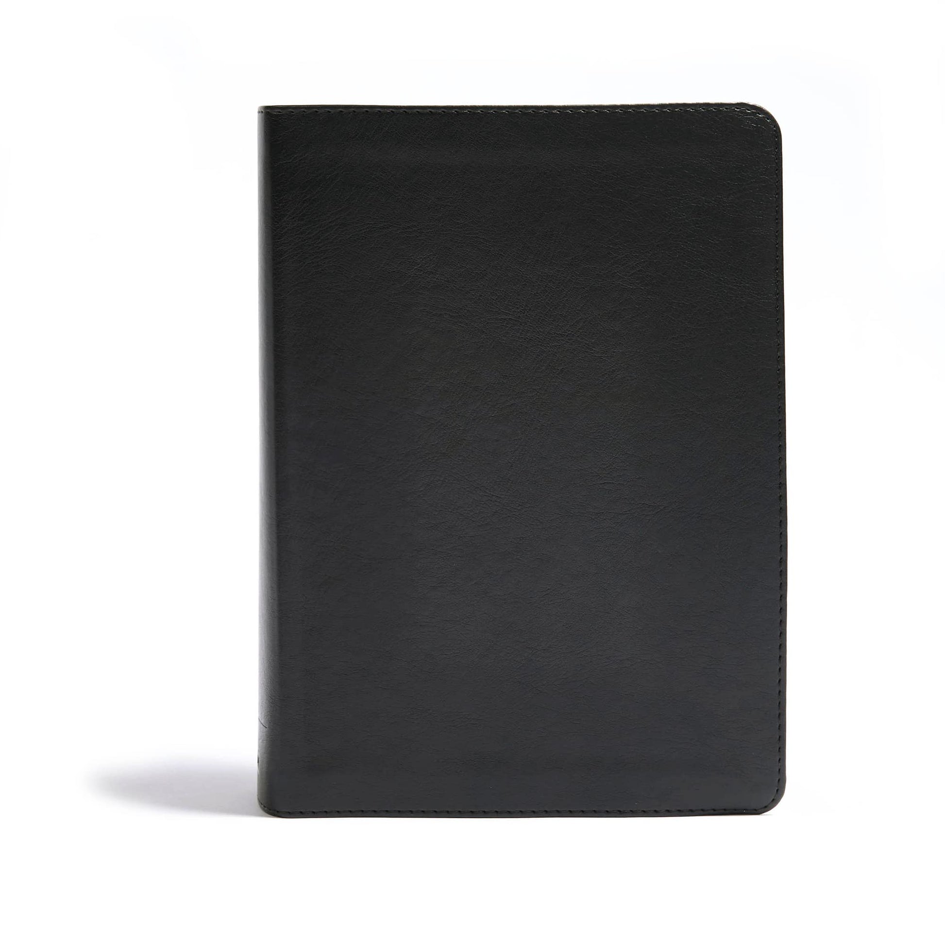 CSB He Reads Truth Bible, Black LeatherTouch Indexed, Black Letter, Wide Margins, Journaling Space, Illustrations, Reading Plans, Single-Column, Easy-to-Read Bible Serif Type