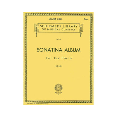 Sonatina Album: Schirmer Library of Classics Volume 51 Piano Solo (Schirmer's Library of Musical Classics)