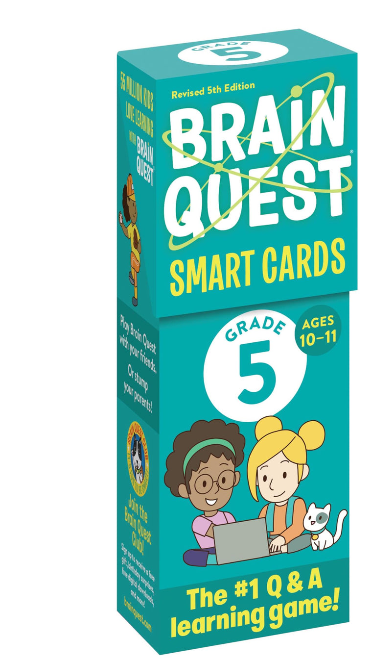 Brain Quest 5th Grade Smart Cards Revised 5th Edition (Brain Quest Smart Cards)