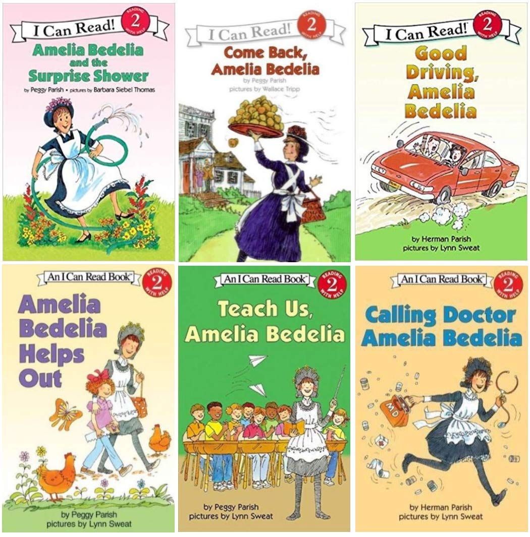 I Can Read Amelia Bedelia 6 Pack Set, Level 2 (Amelia Bedeli
