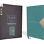 NASB, Thinline Bible, Large Print, Leathersoft, Teal, Red Letter, 1995 Text, Comfort Print