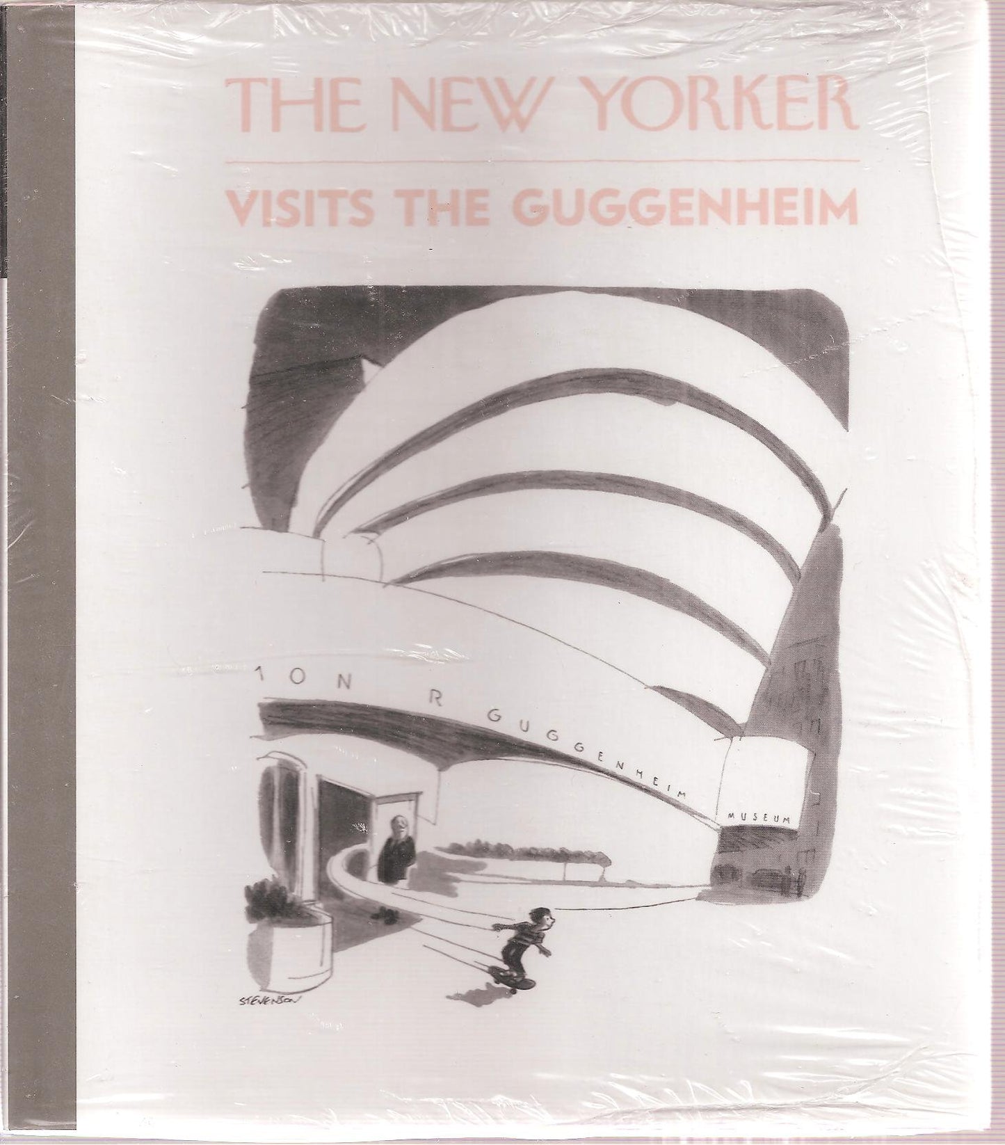 New Yorker Visits The Guggenheim, The by Addams, Charles