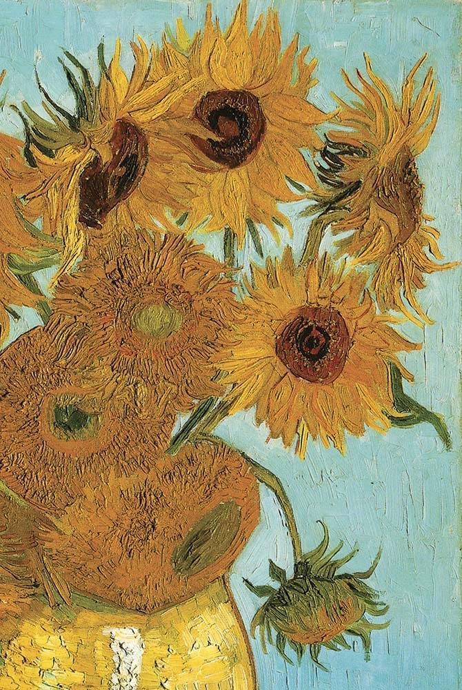 Van Gogh's Sunflowers Notebook (Decorative Notebooks) by Van