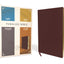 NIV, KJV, NASB, Amplified, Parallel Bible, Bonded Leather, Burgundy: Four Bible Versions Together for Study and Comparison