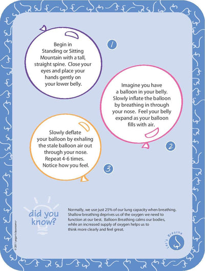 Yoga 4 Classrooms Activity Card Deck - Yoga Cards for Kids -