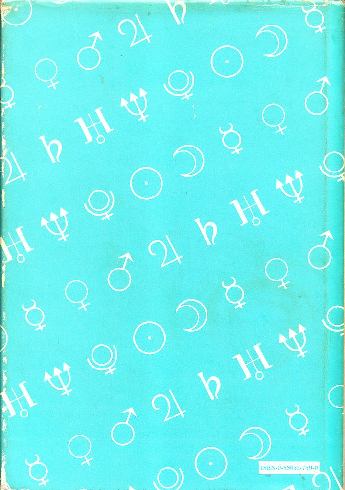 Rulership Book: A Directory of Astrological Correspondences — back cover