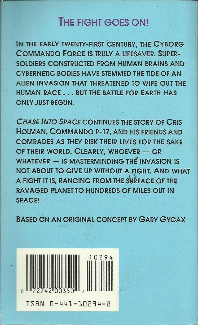 Chase into Space (Cyborg Commando Book 2)