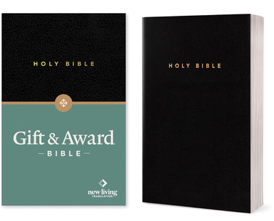 Gift and Award Bible NLT (Imitation Leather, Black, Red Letter) (Gift and Award Bible: New Living Translation-2)