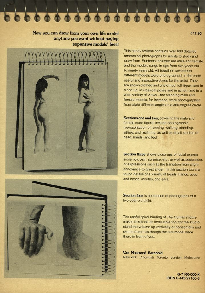 The Human Figure: A Photographic Reference For Artists by Er