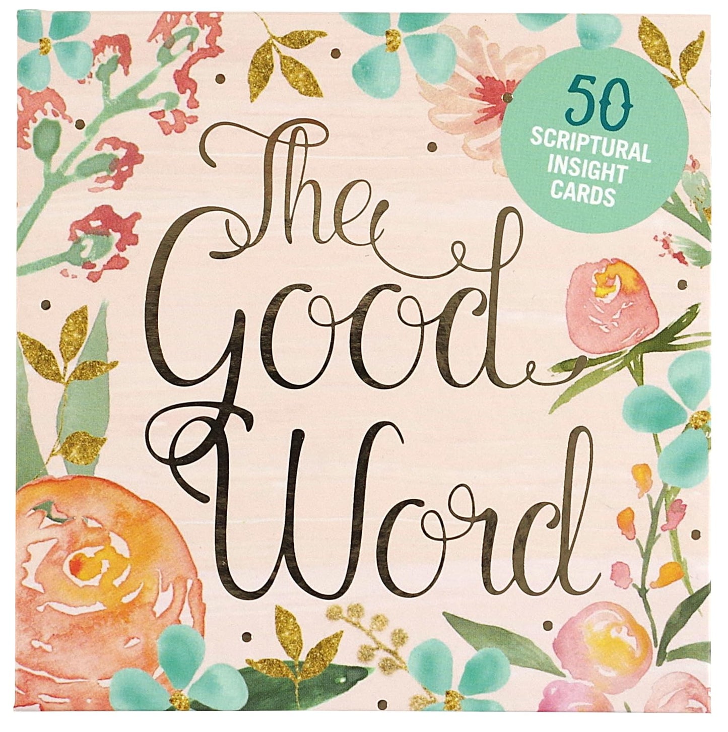 The Good Word Insight Cards (Deck of 50 Scripture Cards with Bible Verses)
