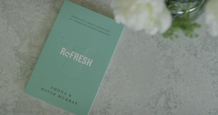 Refresh: Embracing a Grace-Paced Life in a World of Endless Demands — back cover