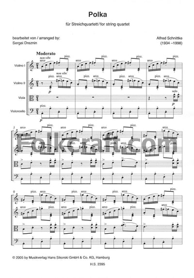 Polka: String Quartet