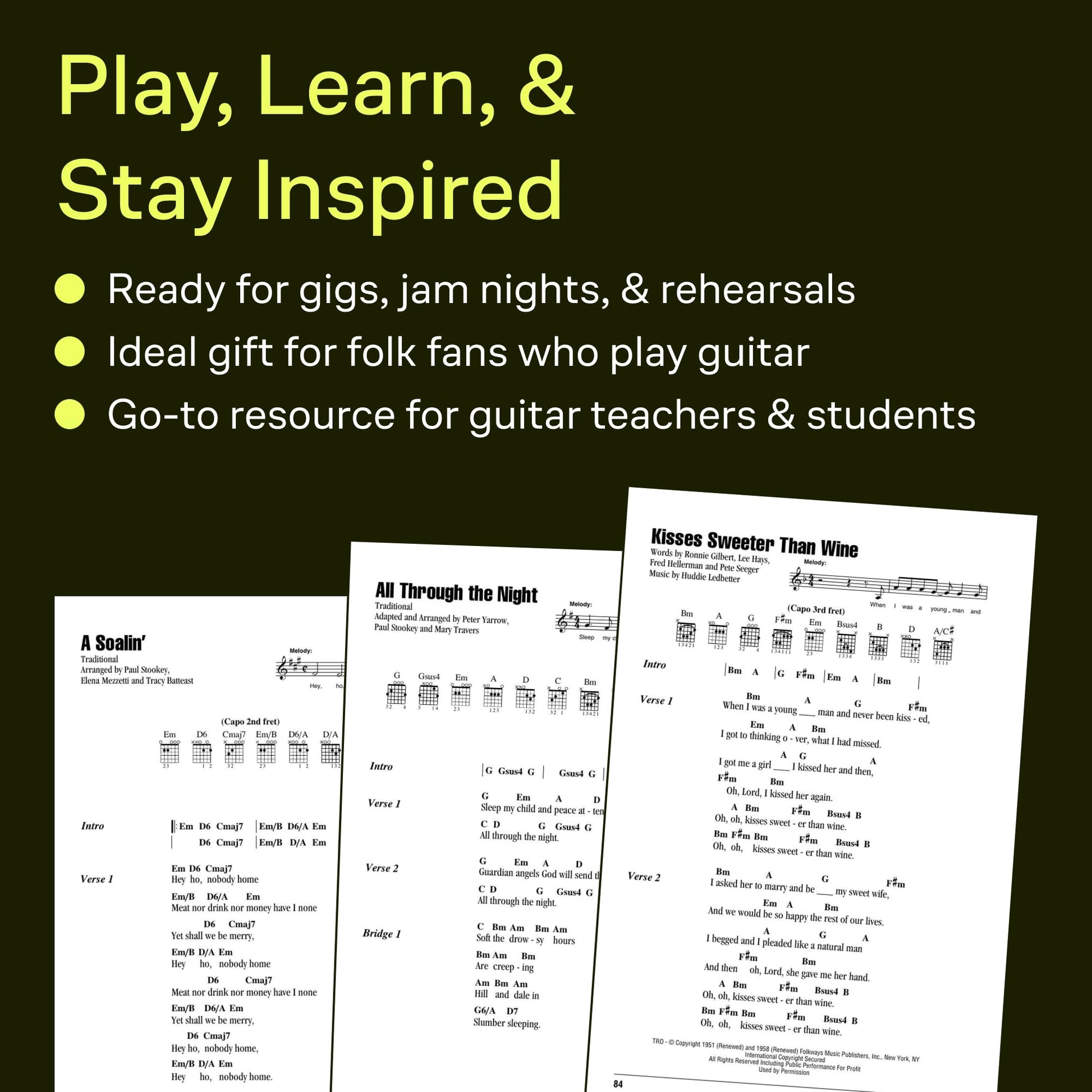 Peter, Paul & Mary: Guitar Chord Songbook