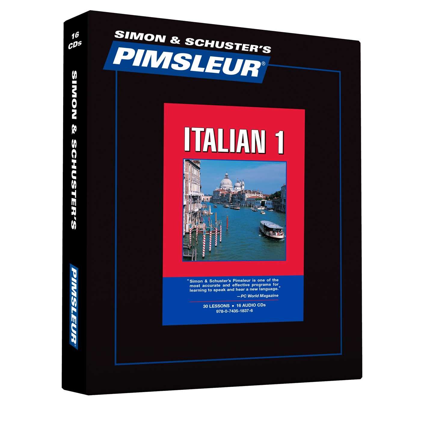 Pimsleur Italian Level 1 CD: Learn to Speak and Understand I