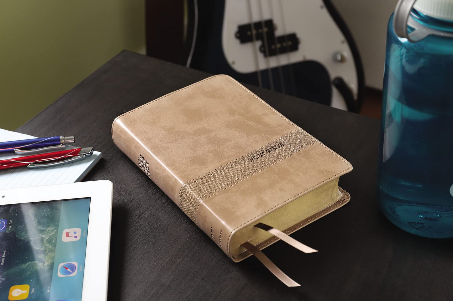 NIV, Teen Study Bible (For Life Issues You Face Every Day), Compact, Leathersoft, Brown, Comfort Print