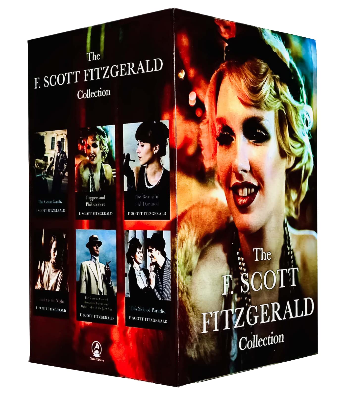 F. Scott Fitzgerald 6 Books Collection Box Set (The Great Gatsby, Flappers and Philosophers, The Beautiful and Damned, Tender is the Night, This side of Paradise & Curious case of Benjamin Button)