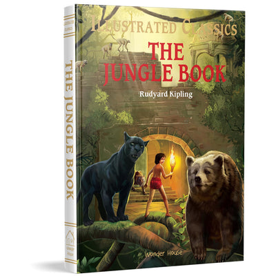 Illustrated Classics - The Jungle Book: Abridged Novels With Review Questions