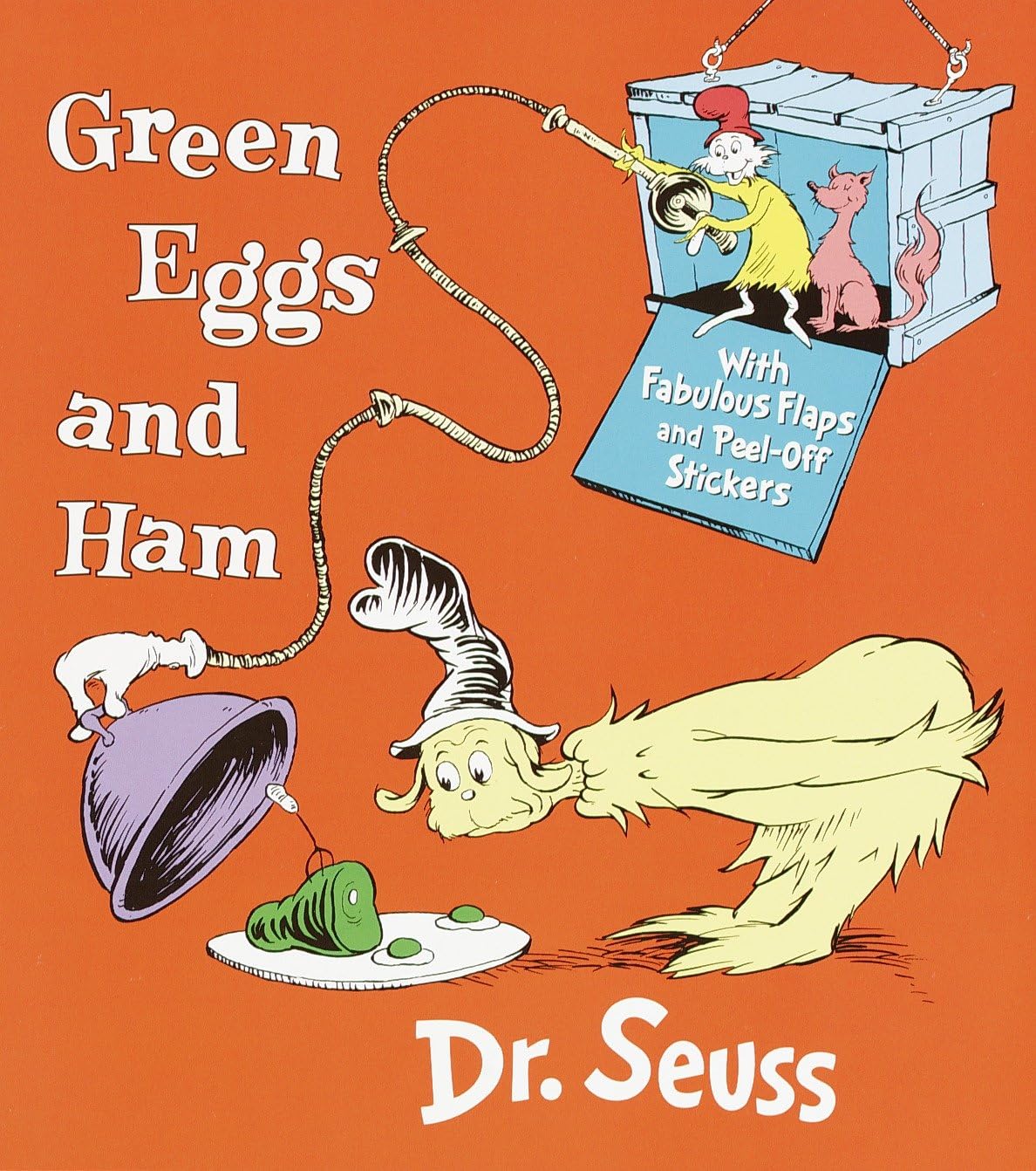 Green Eggs and Ham: With Fabulous Flaps and Peel-Off Sticker