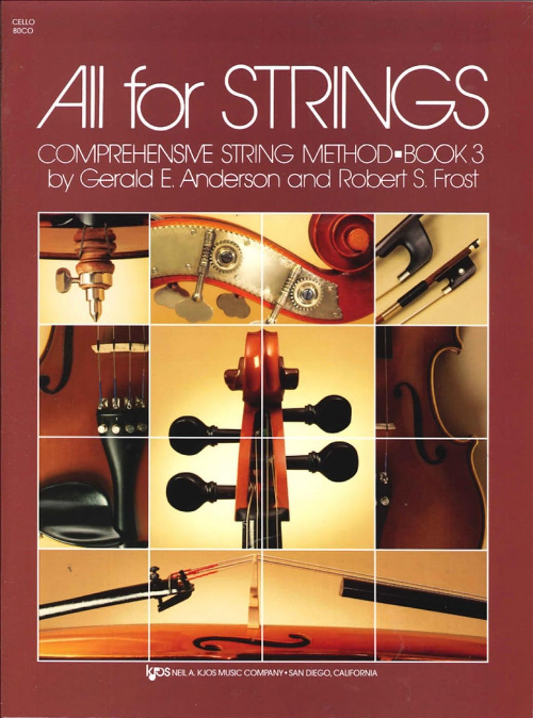 80CO - All for Strings Book 3 - Cello