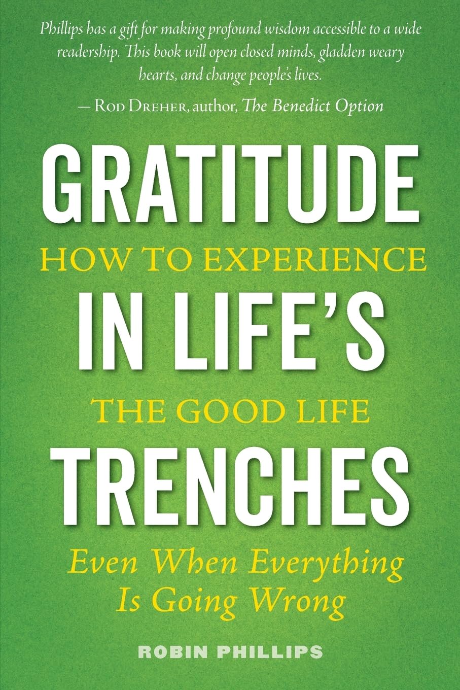 Gratitude in Life's Trenches: How to Experience the Good Life Even When Everything Is Going Wrong