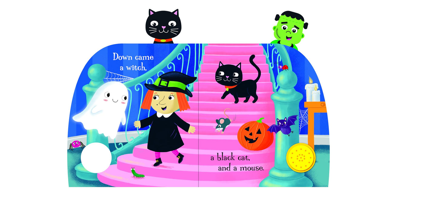 The Itsy-Bitsy Ghost Song Book - Sing Along to the Song - Perfect for Infants and Toddlers, Ages 1 and Up - 1-Button Board Book with Sound