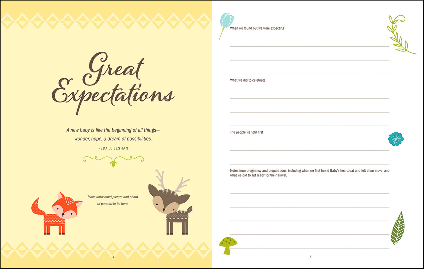 Baby's Book: The First Five Years (Woodland Friends)