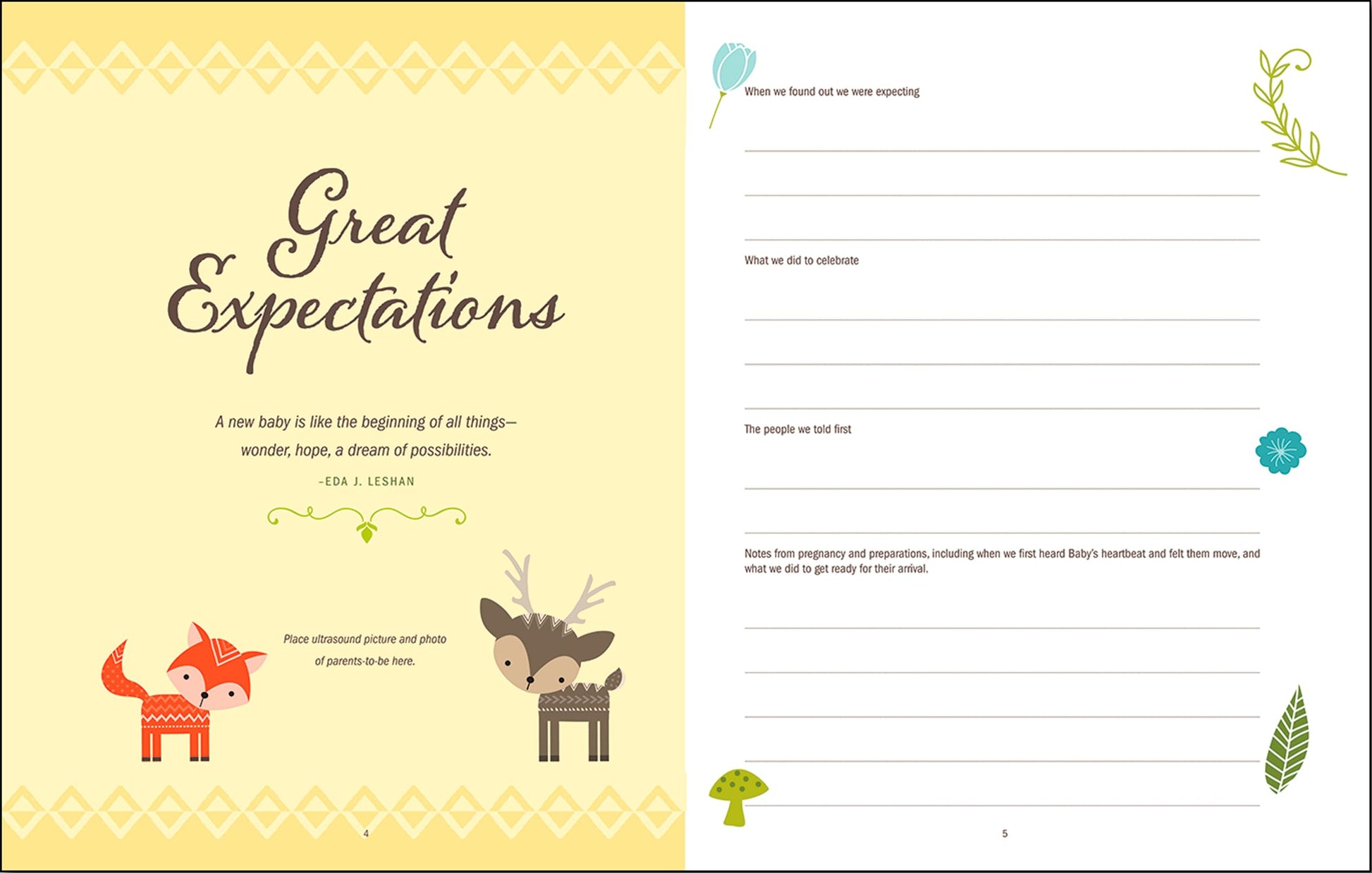 Baby's Book: The First Five Years (Woodland Friends)