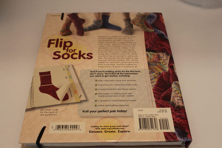 Socks A La Carte: Pick and Choose Patterns to Knit Socks Your Way — back cover