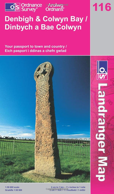 Denbigh and Colwyn Bay (Landranger Map) 116 (English and French Edition)